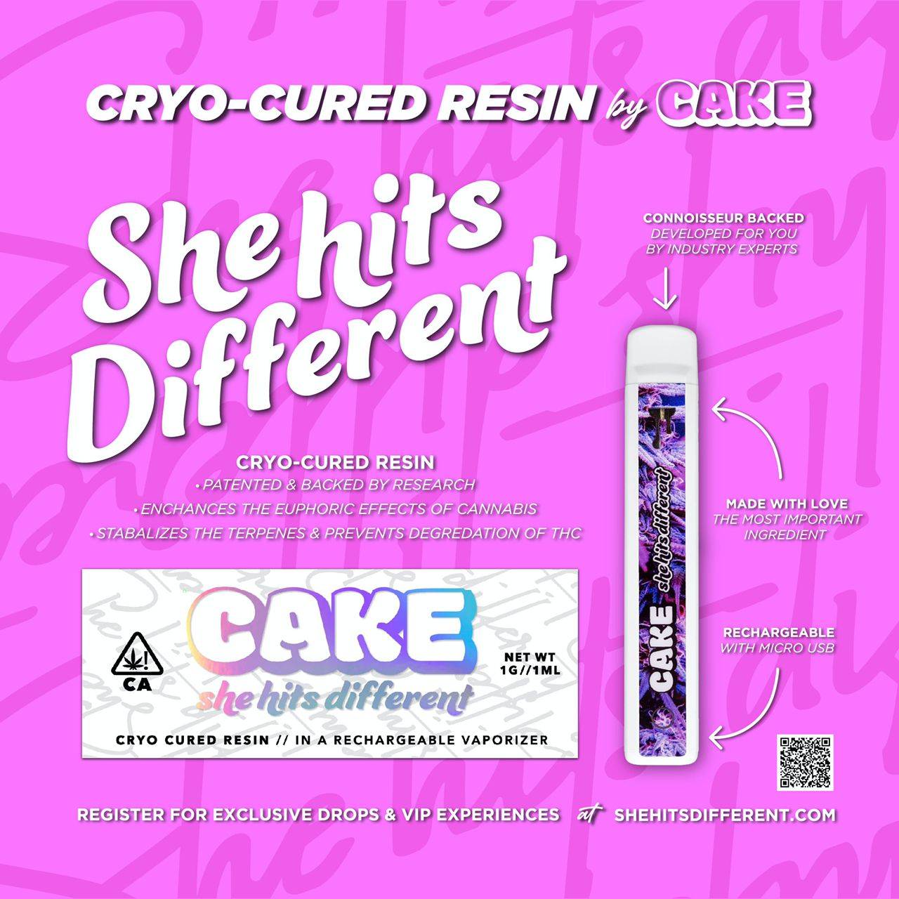 Cryo Cured Resin